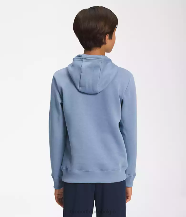 kleding 280T1104 volksblauw Camp fleece trui met capuchon kinderen The North Face