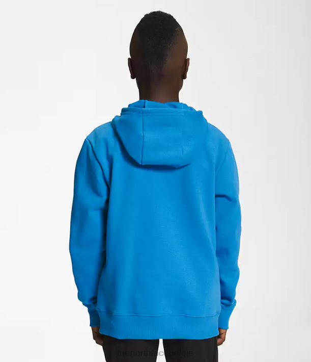 kleding 280T1106 super sonisch blauw Camp fleece trui met capuchon kinderen The North Face