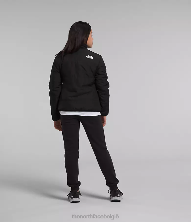 kleding 280T1152 tn zwart omkeerbaar mosknopjasje kinderen The North Face