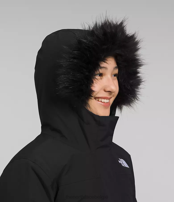 kleding 280T179 tn zwart arctische parka kinderen The North Face