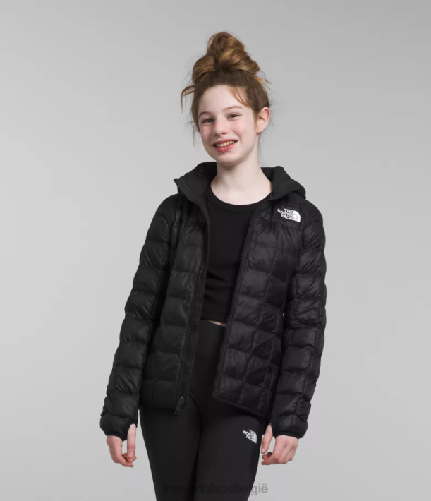 kleding 280T181 tn zwart Thermoball-jack met capuchon kinderen The North Face