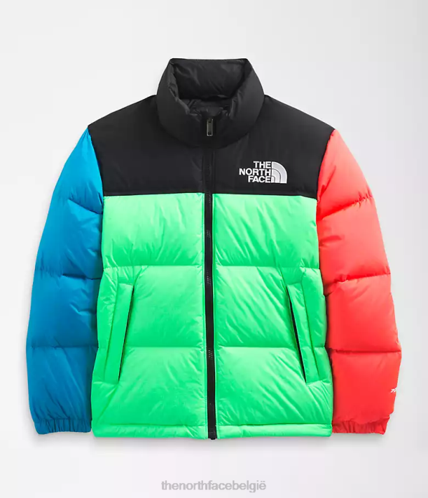 kleding 280T340 chlorofyl groen Retro nuptse jasje uit 1996 kinderen The North Face