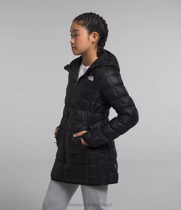 kleding 280T458 tn zwart thermoball parka kinderen The North Face