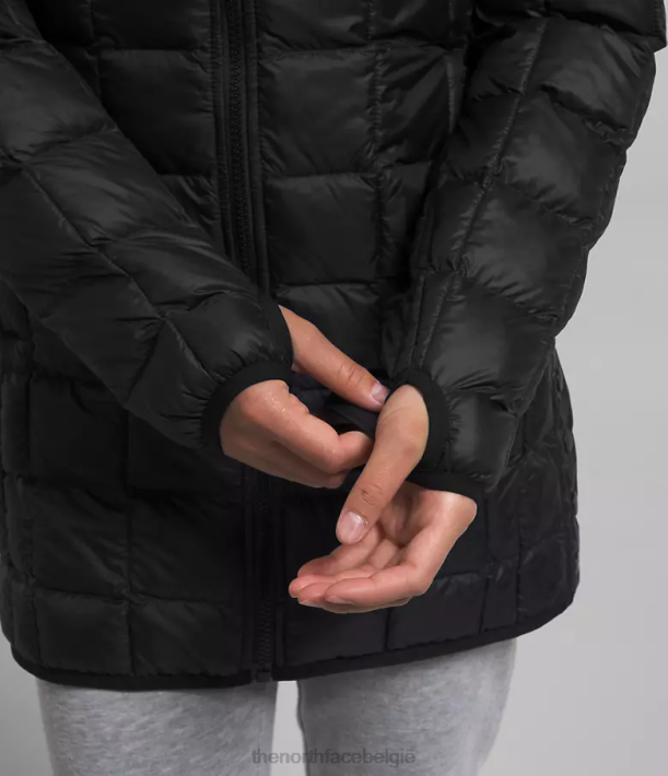 kleding 280T458 tn zwart thermoball parka kinderen The North Face