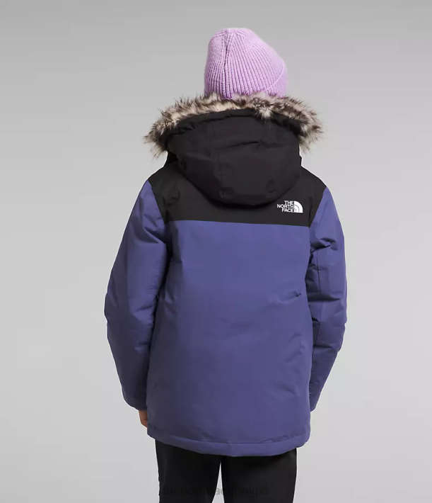 kleding 280T463 grot blauw Mcmurdo-parka kinderen The North Face