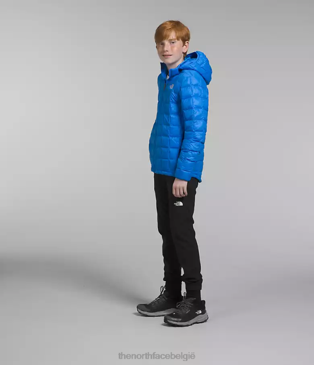 kleding 280T632 optisch blauw Thermoball-jack met capuchon kinderen The North Face