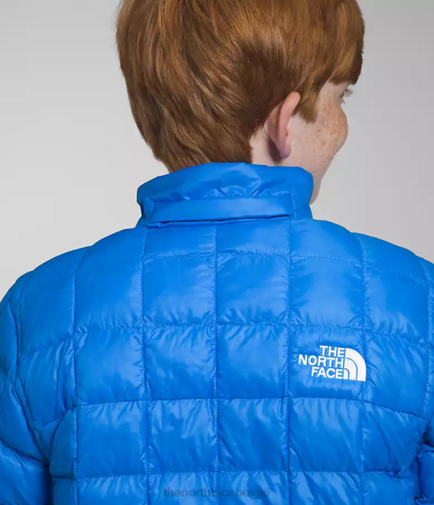 kleding 280T632 optisch blauw Thermoball-jack met capuchon kinderen The North Face