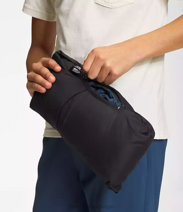 kleding 280T686 schaduwblauwe spuitverf bedrukt retro nuptse jasje uit 1996 kinderen The North Face