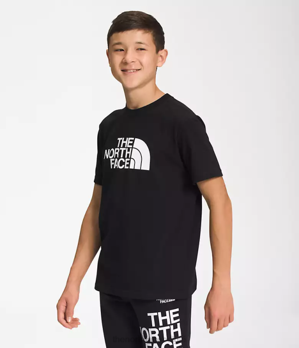 kleding 280T1055 tnf zwart/tnf wit Grafisch T-shirt met korte mouwen kinderen The North Face