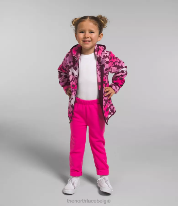 kleding 280T1063 Dhr. roze gletsjer broek kinderen The North Face