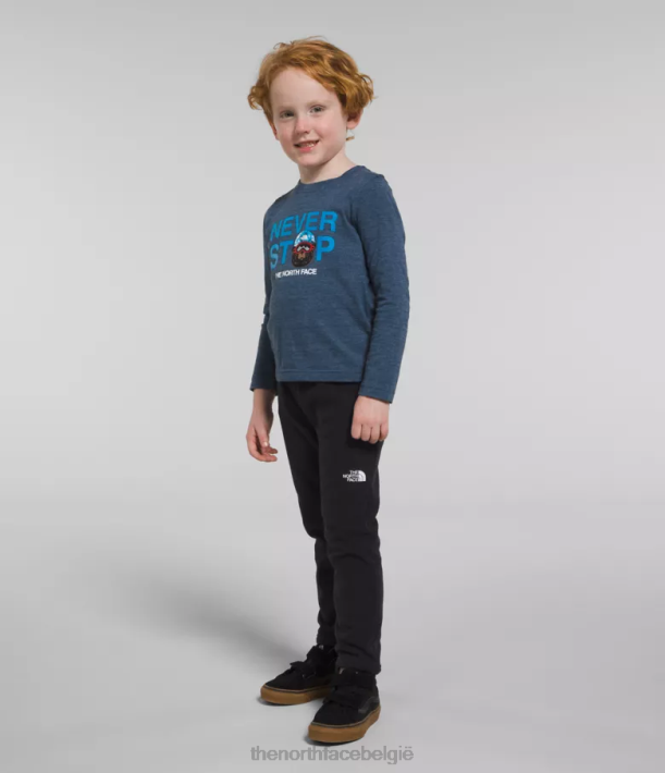 kleding 280T1065 tn zwart gletsjer broek kinderen The North Face