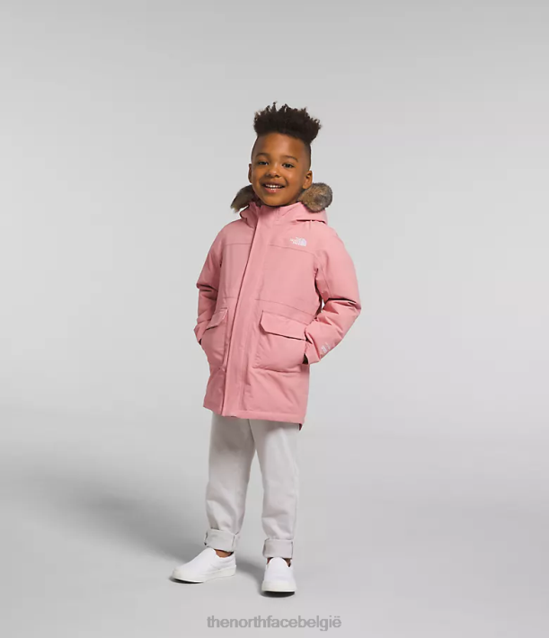 kleding 280T1154 schaduwrijke roos arctische parka kinderen The North Face