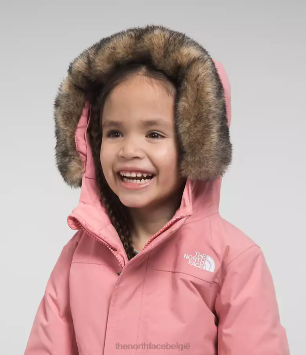 kleding 280T1154 schaduwrijke roos arctische parka kinderen The North Face