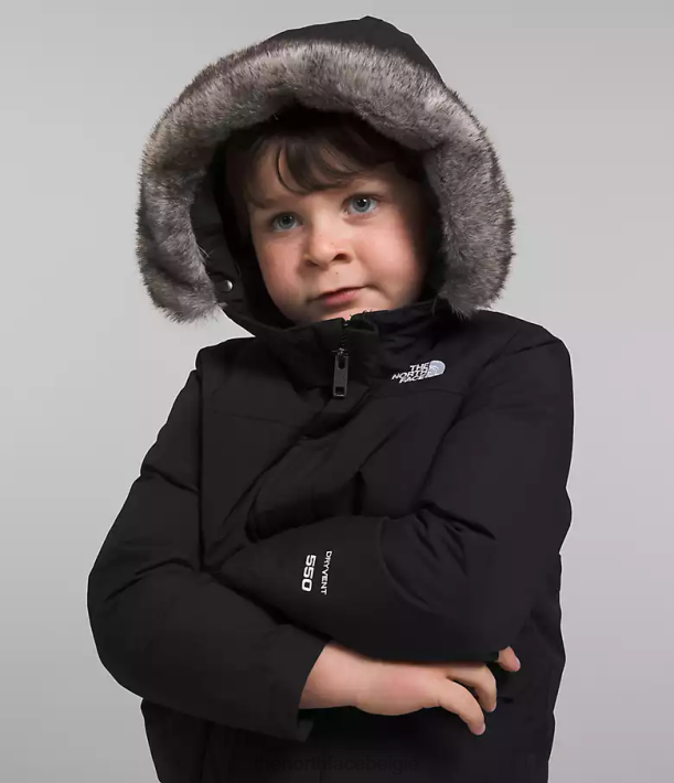 kleding 280T1155 tn zwart arctische parka kinderen The North Face