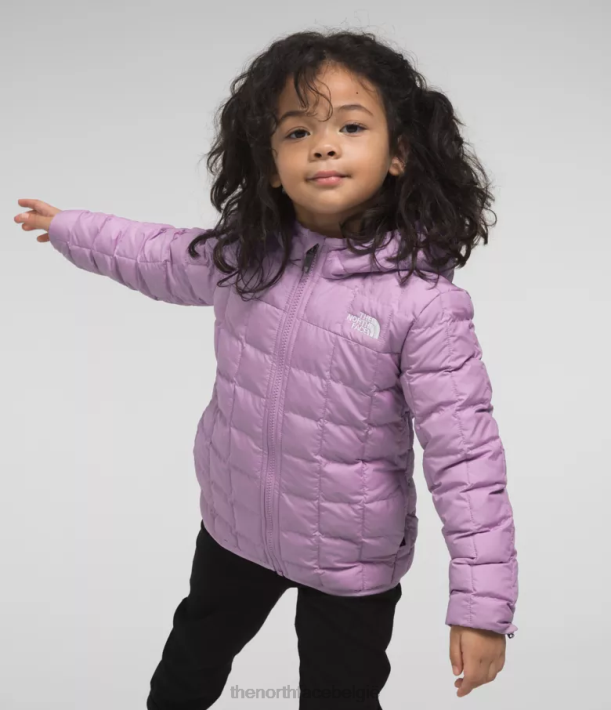 kleding 280T1240 wolvin omkeerbaar thermoballjack met capuchon kinderen The North Face