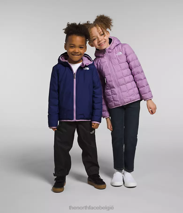 kleding 280T1240 wolvin omkeerbaar thermoballjack met capuchon kinderen The North Face
