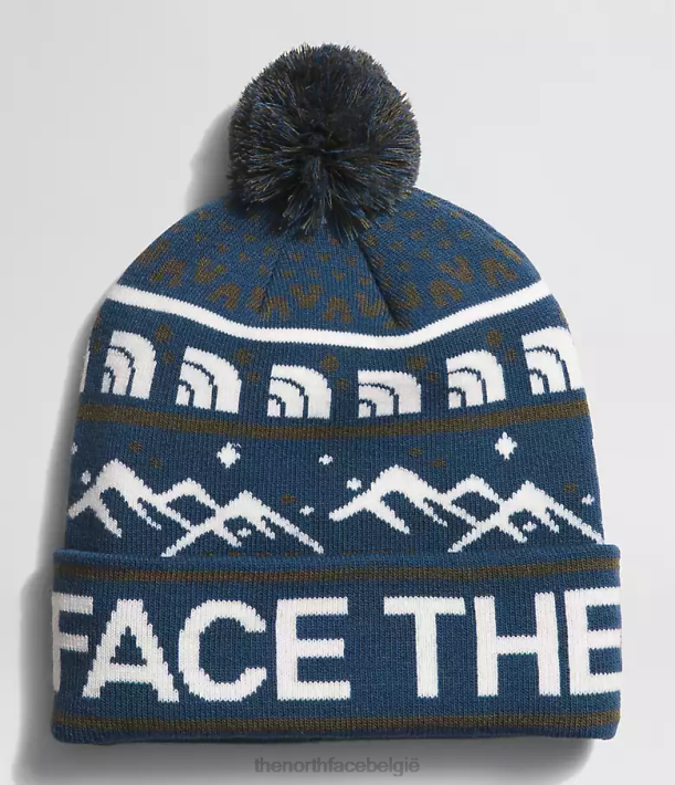 accessoire 280T1048 schaduwblauw/nieuw taupegroen ski tuk unisex The North Face
