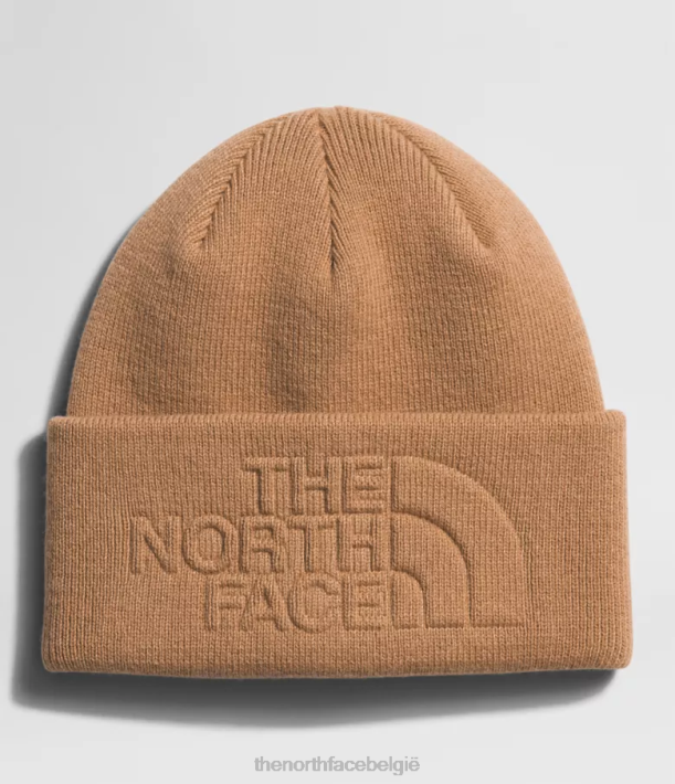 accessoire 280T1138 amandelboter Stedelijke muts met reliëf unisex The North Face