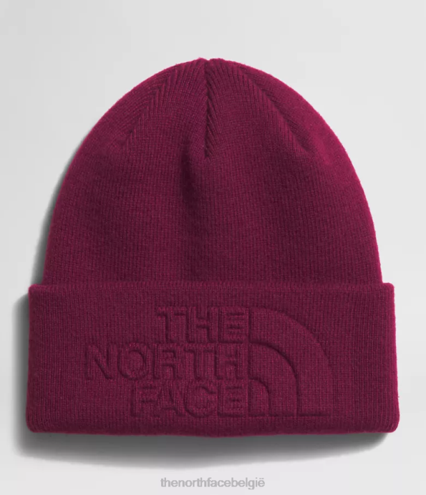 accessoire 280T1140 jongensbes Stedelijke muts met reliëf unisex The North Face