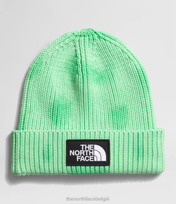 accessoire 280T795 chlorofyl groen tie-dye boxmuts met logo unisex The North Face