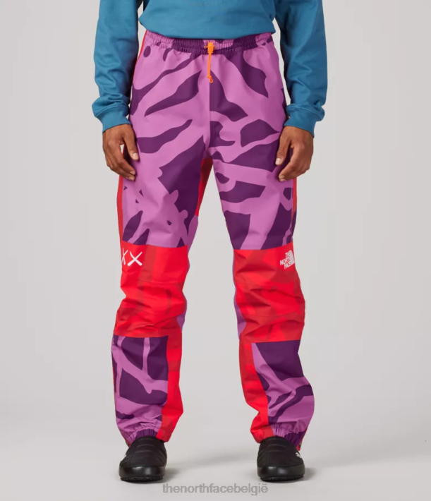kleding 280T607 kw pamplona paarse mtn lichte print Tnf x Kaws berg lichte broek unisex The North Face