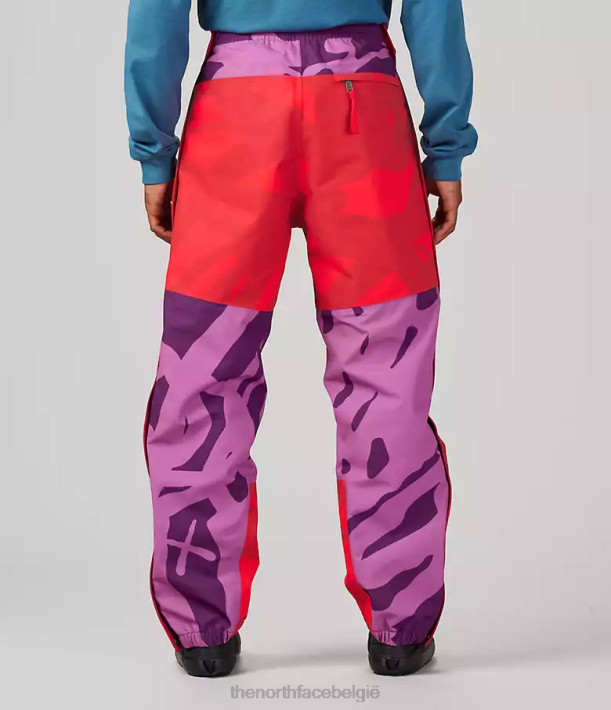 kleding 280T607 kw pamplona paarse mtn lichte print Tnf x Kaws berg lichte broek unisex The North Face