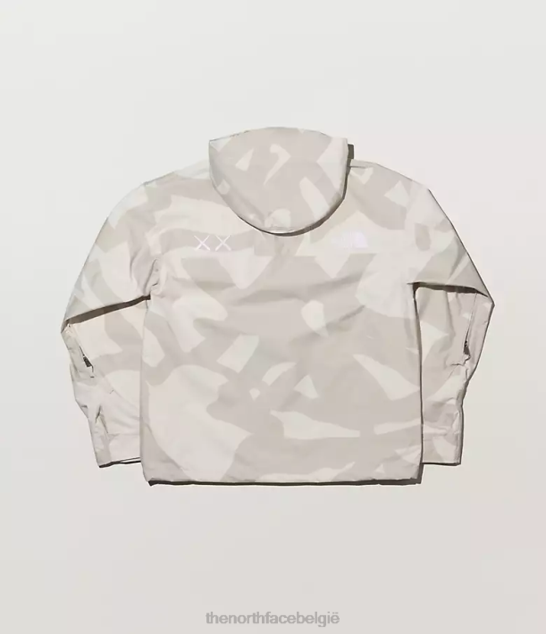 kleding 280T52 kw maanlicht ivoor 86 mtn print Tnf x Kaws retro bergjas uit 1986 unisex The North Face