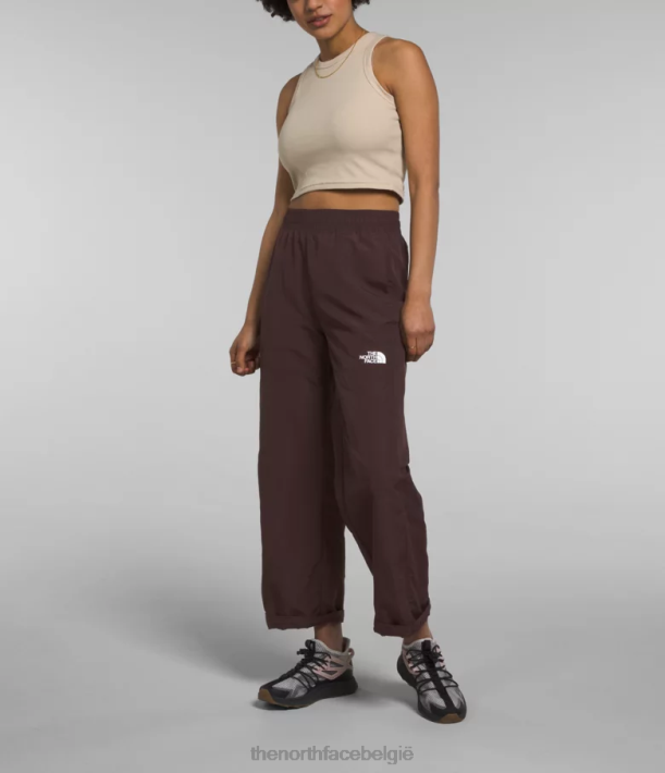 kleding 280T1099 steenkool bruin Tnf nylon gemakkelijke broek vrouwen The North Face