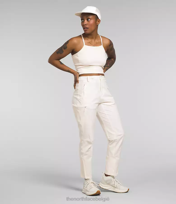 kleding 280T168 gardenia wit bridgeway pro broek vrouwen The North Face