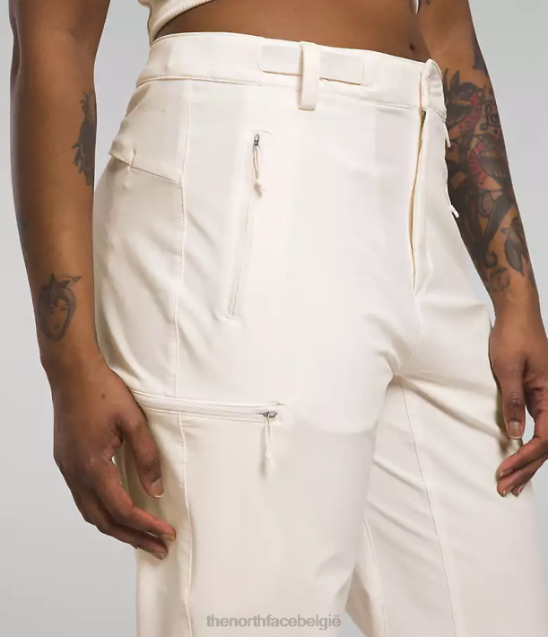 kleding 280T168 gardenia wit bridgeway pro broek vrouwen The North Face