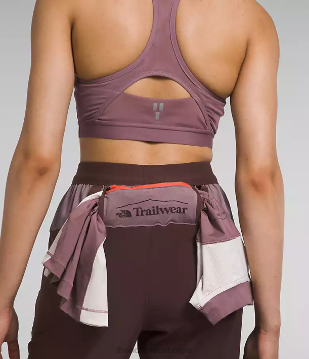 kleding 280T853 steenkoolbruin/fawn grijs trailwear okt flash-joggingbroek vrouwen The North Face