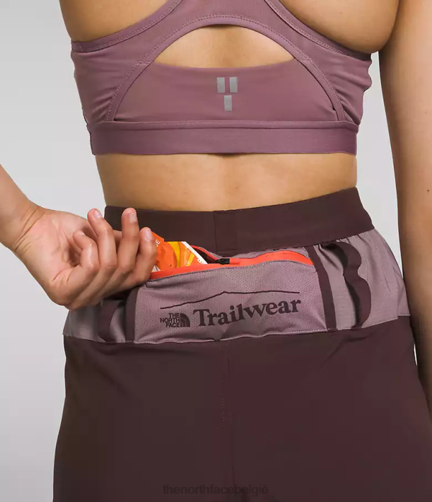 kleding 280T853 steenkoolbruin/fawn grijs trailwear okt flash-joggingbroek vrouwen The North Face