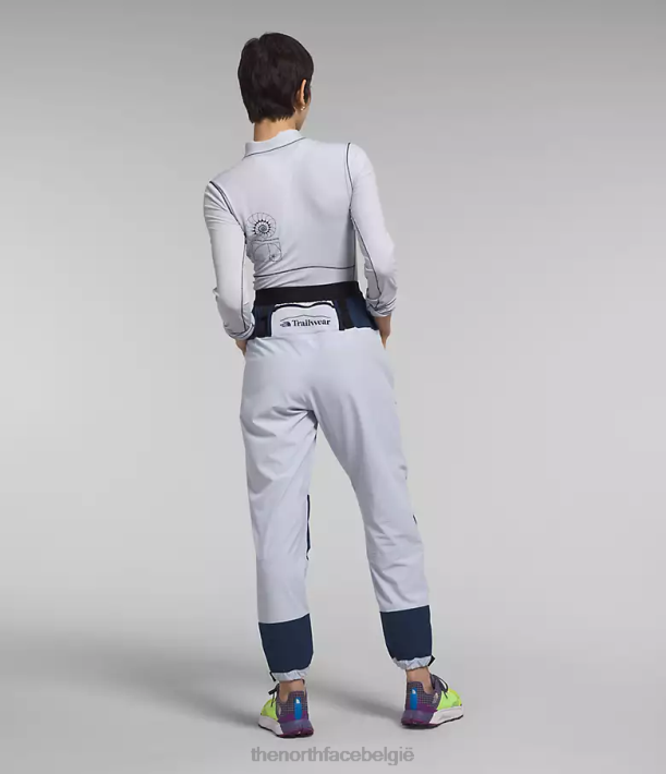 kleding 280T854 stoffige maagdenpalm/top marine trailwear okt flash-joggingbroek vrouwen The North Face