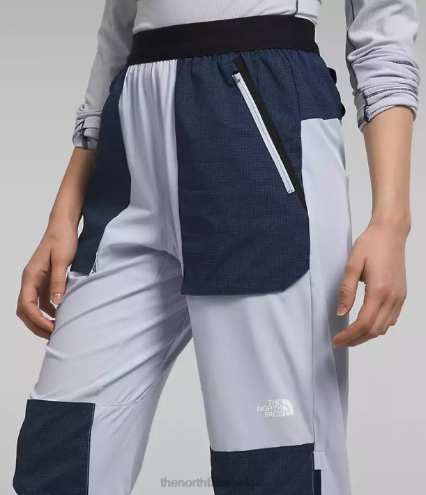 kleding 280T854 stoffige maagdenpalm/top marine trailwear okt flash-joggingbroek vrouwen The North Face
