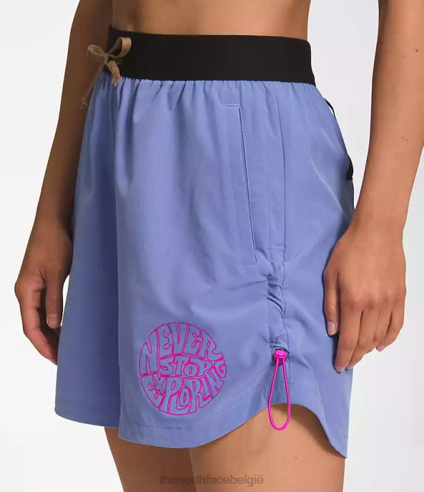 kleding 280T624 diep maagdenpalm/nuttig bruin trailwear okt trailshort vrouwen The North Face