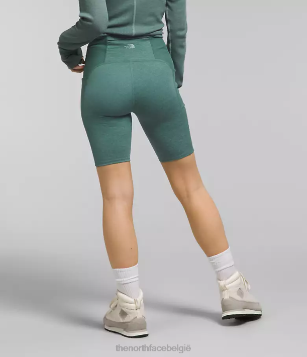 kleding 280T812 donkere salie heide dune sky 9\'\' panty korte broek vrouwen The North Face