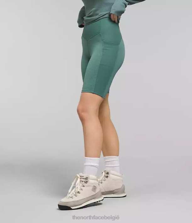 kleding 280T812 donkere salie heide dune sky 9\'\' panty korte broek vrouwen The North Face