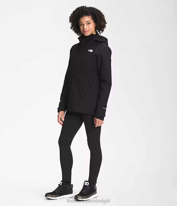 kleding 280T894 tn zwart carto triclimate-jas vrouwen The North Face
