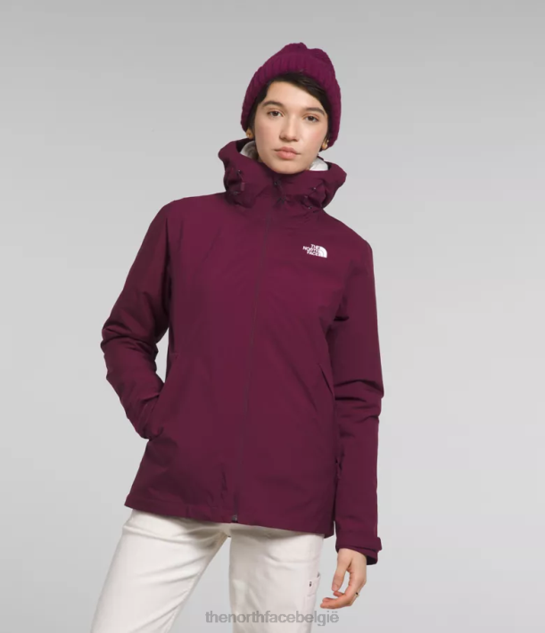 kleding 280T895 jongensbes carto triclimate-jas vrouwen The North Face