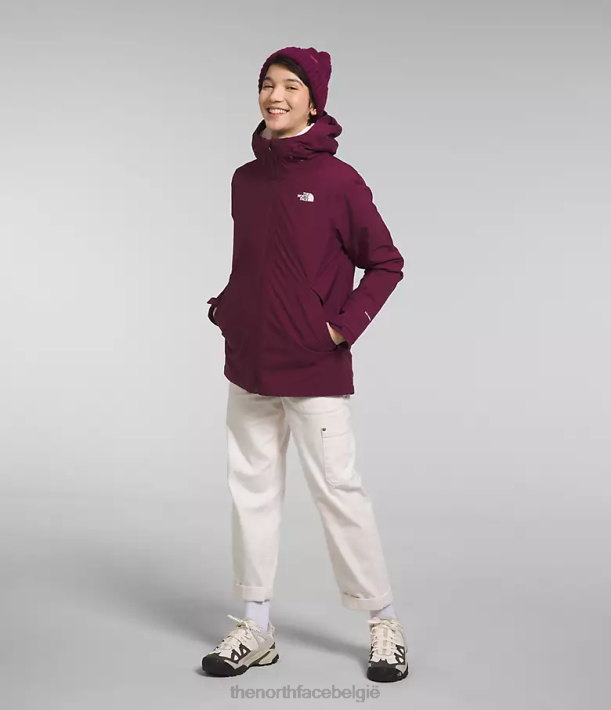 kleding 280T895 jongensbes carto triclimate-jas vrouwen The North Face