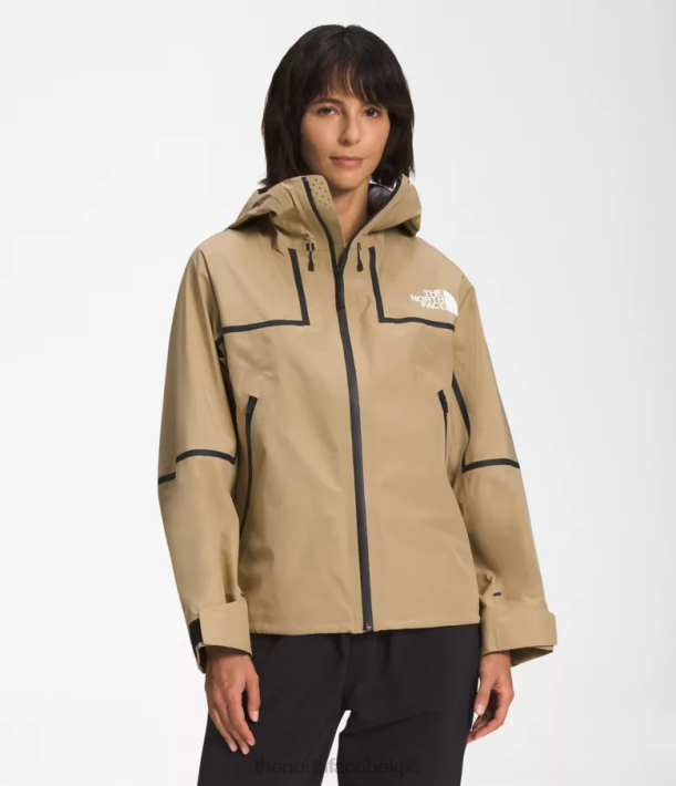 kleding 280T1320 kaki steen rmst futurelight bergjas vrouwen The North Face