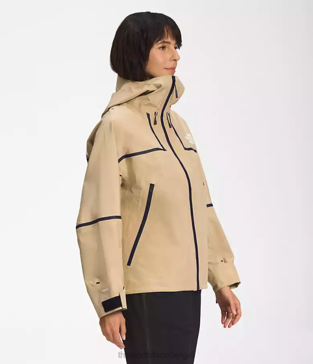 kleding 280T1320 kaki steen rmst futurelight bergjas vrouwen The North Face