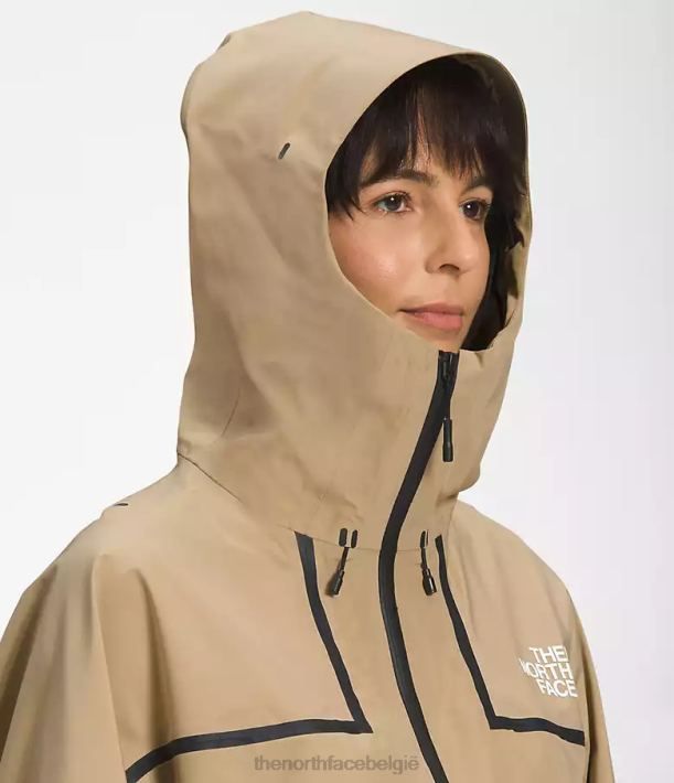 kleding 280T1320 kaki steen rmst futurelight bergjas vrouwen The North Face