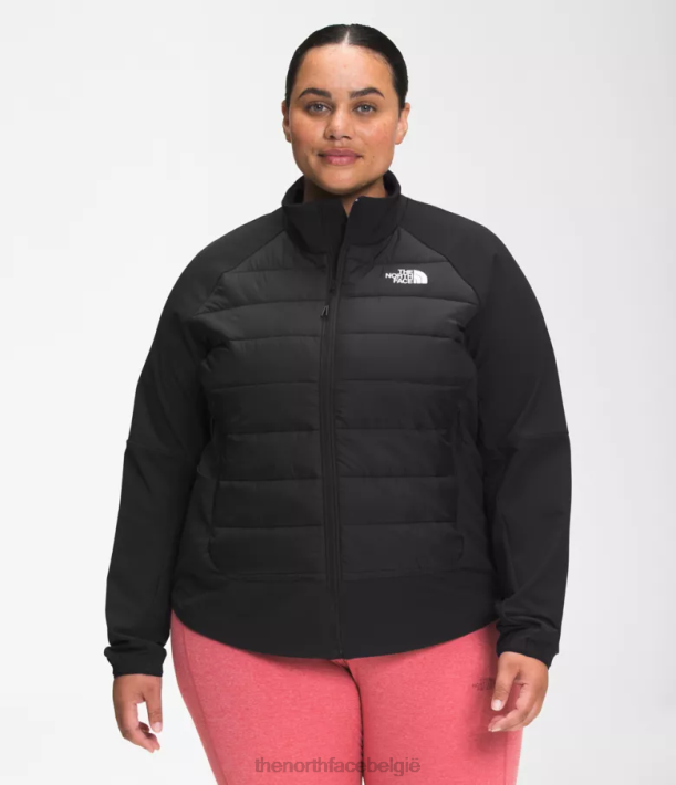 kleding 280T1144 tn zwart plus shelter cove hybride jas vrouwen The North Face