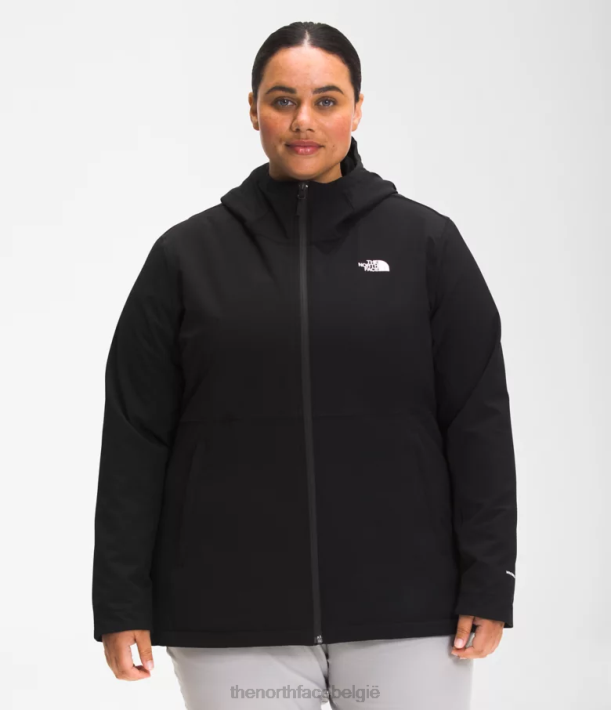 kleding 280T1176 tn zwart plus Shelbe Raschel-hoodie vrouwen The North Face