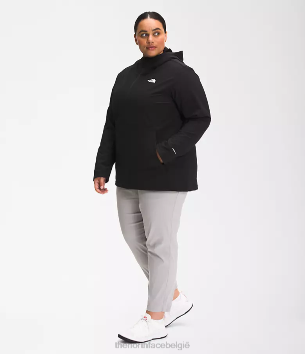 kleding 280T1176 tn zwart plus Shelbe Raschel-hoodie vrouwen The North Face