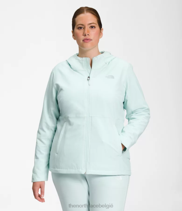 kleding 280T1178 dakraam blauw plus Shelbe Raschel-hoodie vrouwen The North Face