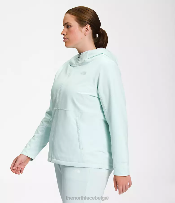 kleding 280T1178 dakraam blauw plus Shelbe Raschel-hoodie vrouwen The North Face