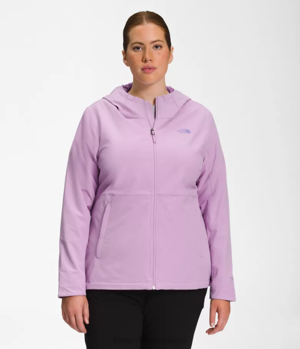 kleding 280T1179 wolvin plus Shelbe Raschel-hoodie vrouwen The North Face