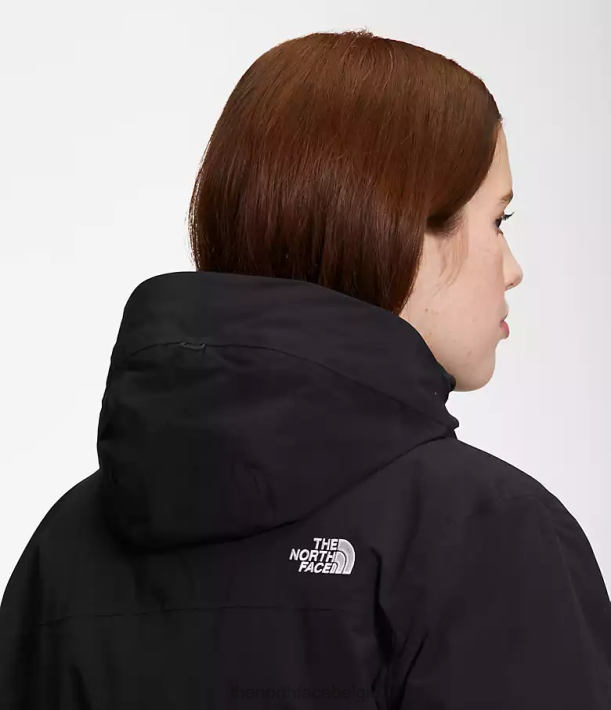 kleding 280T1283 tn zwart plus arctische parka vrouwen The North Face